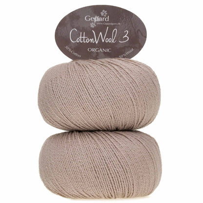 CottonWool 3 Organic – Fil doux en laine mérinos et coton biologique