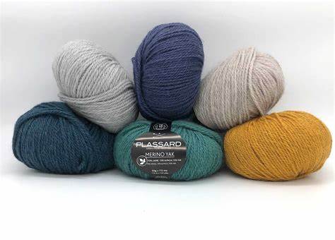 Merino Yak – Fil 100% naturel 70% laine mérinos, 15% alpaga, 15% yak