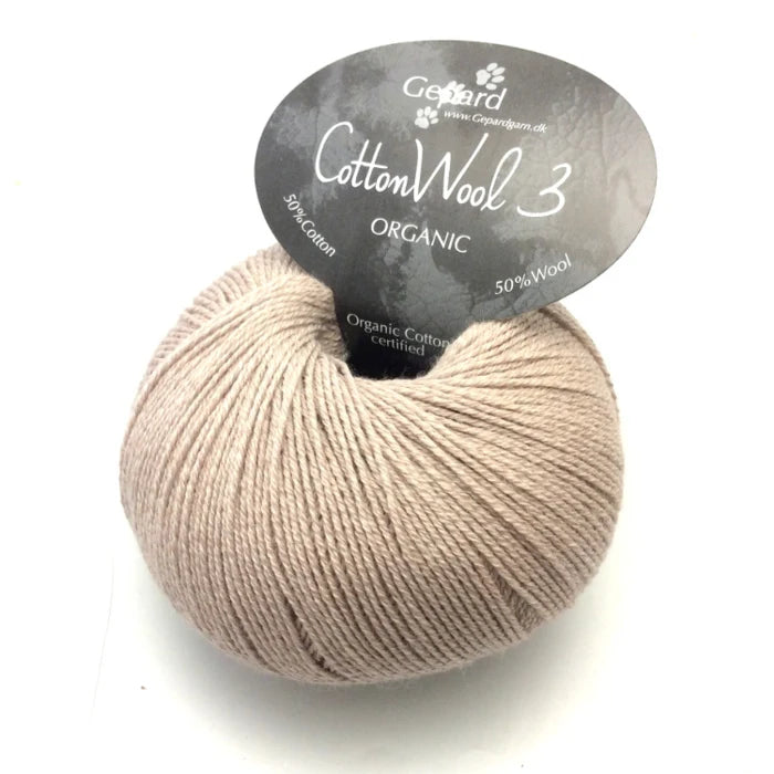 CottonWool 3 Organic – Fil doux en laine mérinos et coton biologique