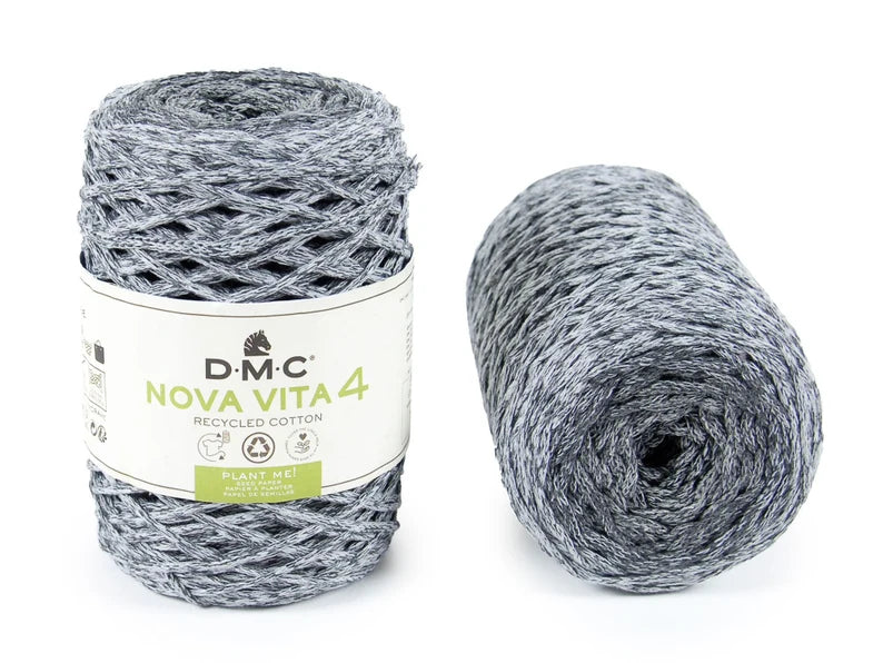 Nova Vita 4 DMC – Fil coton recyclé chiné 200 m pour décoration et accessoires