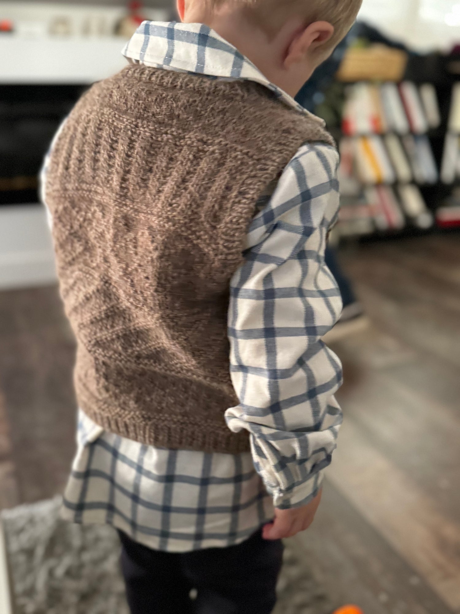 Kit de tricot Storm Slipover Junior - PetiteKnit