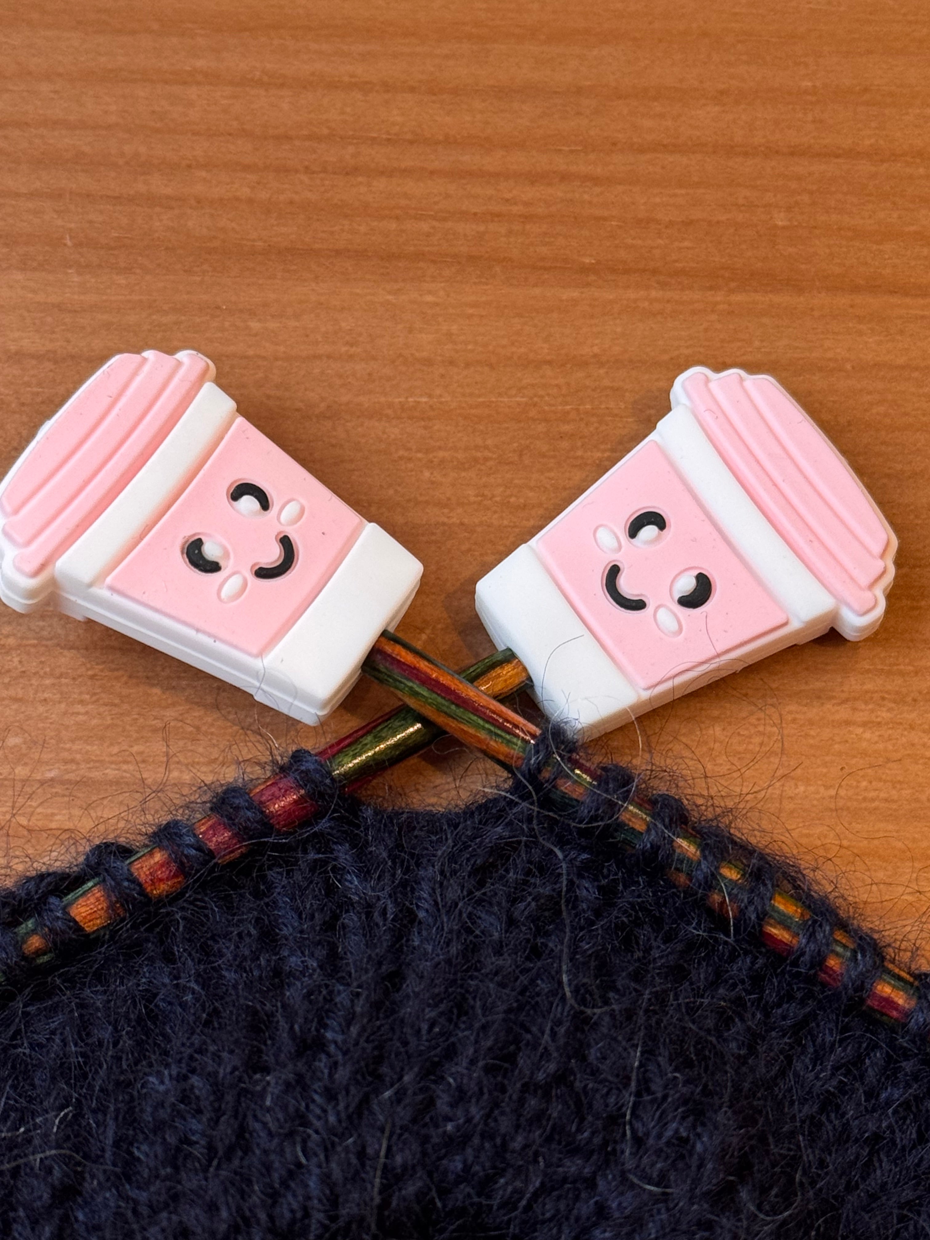 Bouchons pour aiguilles à tricoter – Protège-pointes