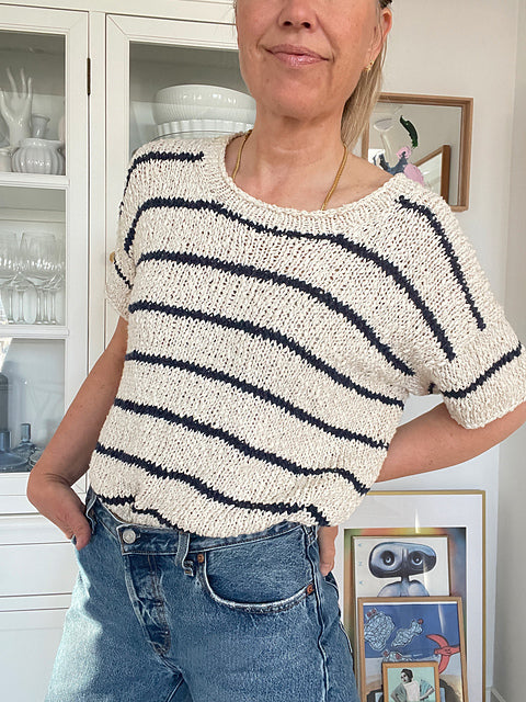 Kit tricot – Bandol Tee by Katrine L Bødker