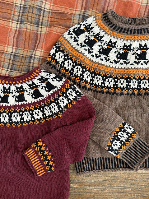 Jolis pulls d’hiver en jacquard – 12 modèles pour petits et grands