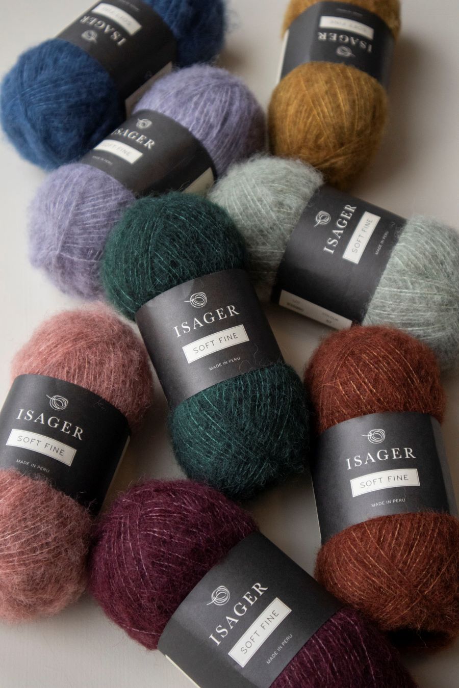 Isager Soft Fine – Fil doux et moderne en alpaga et mérinos