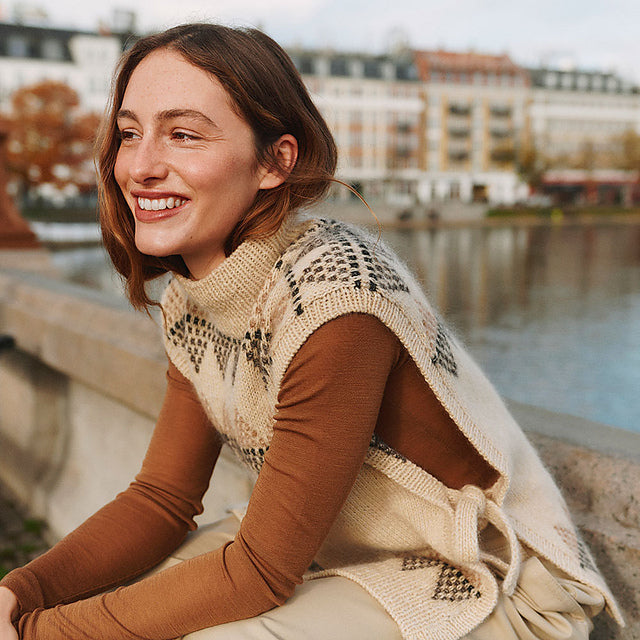 Kit de tricot Beth Warmer Anne Ventzel