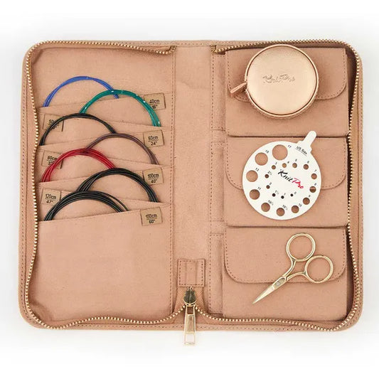 Étui pour câbles et accessoires KnitPro Clay