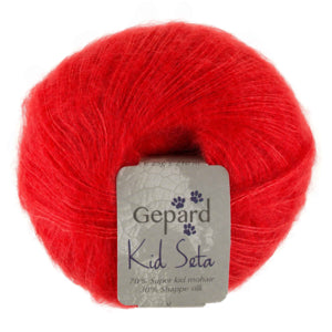 Kid Seta de Gepard – Fil mohair et soie ultra doux