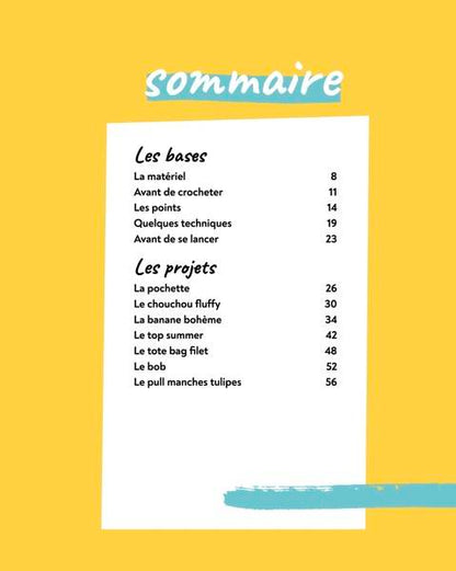 Crochet mode facile – Livre pour créer 7 projets tendance