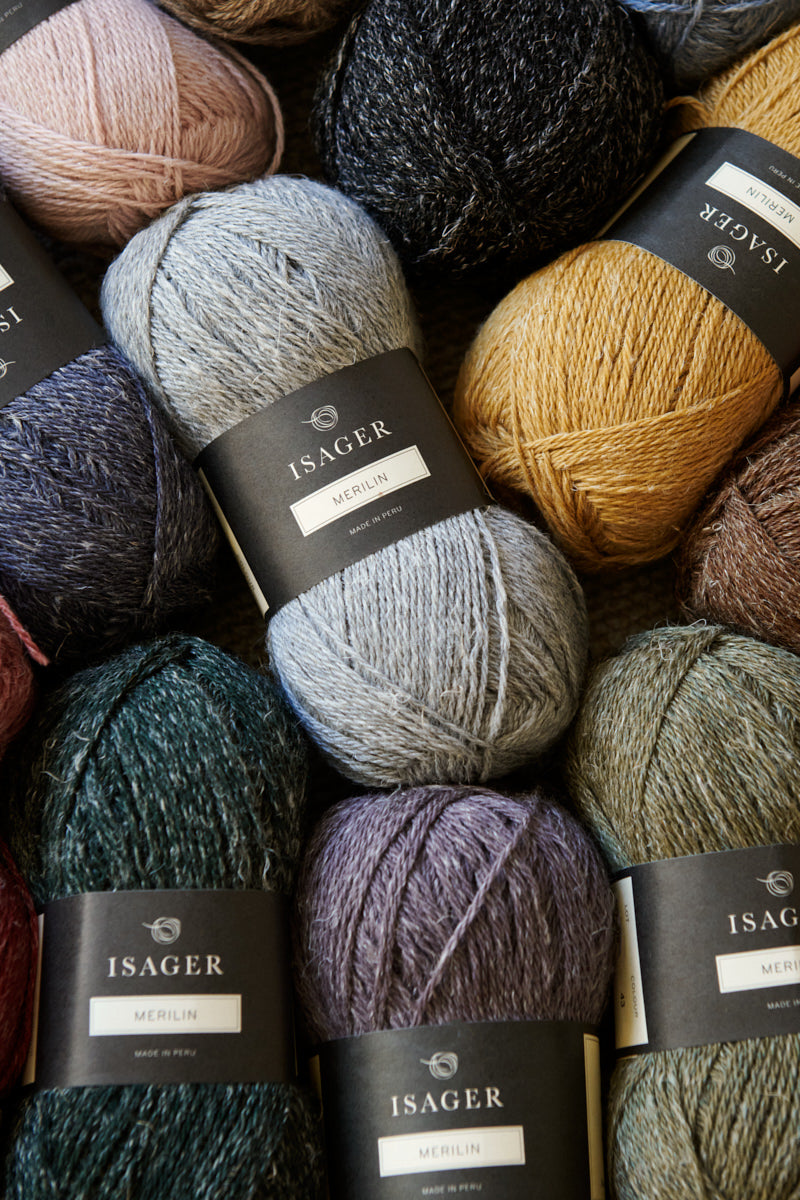Isager Merilin – Laine mérinos et lin