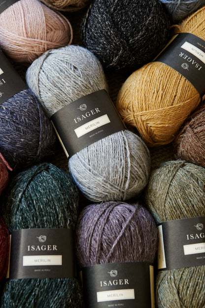 Isager Merilin – Laine mérinos et lin
