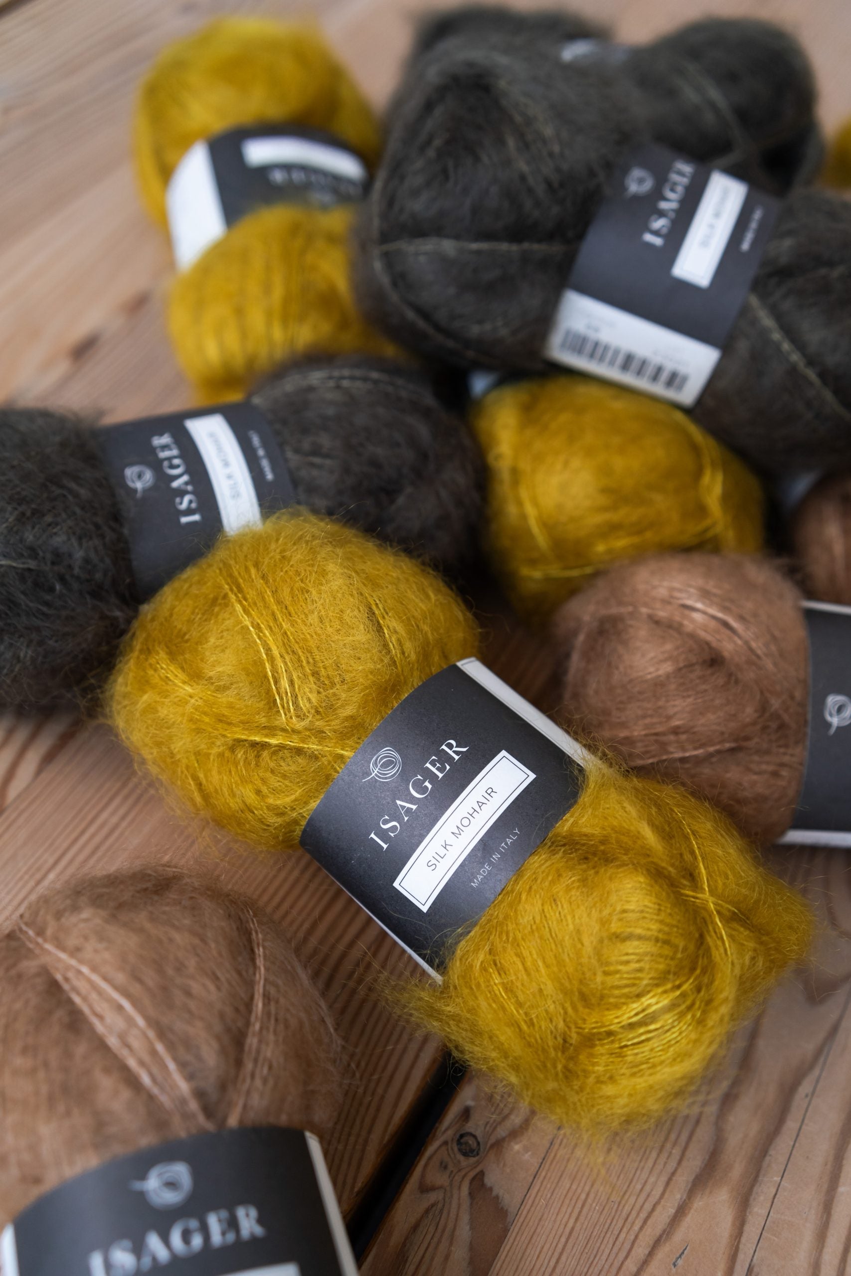 Isager Silk Mohair – Fil aérien et luxueux