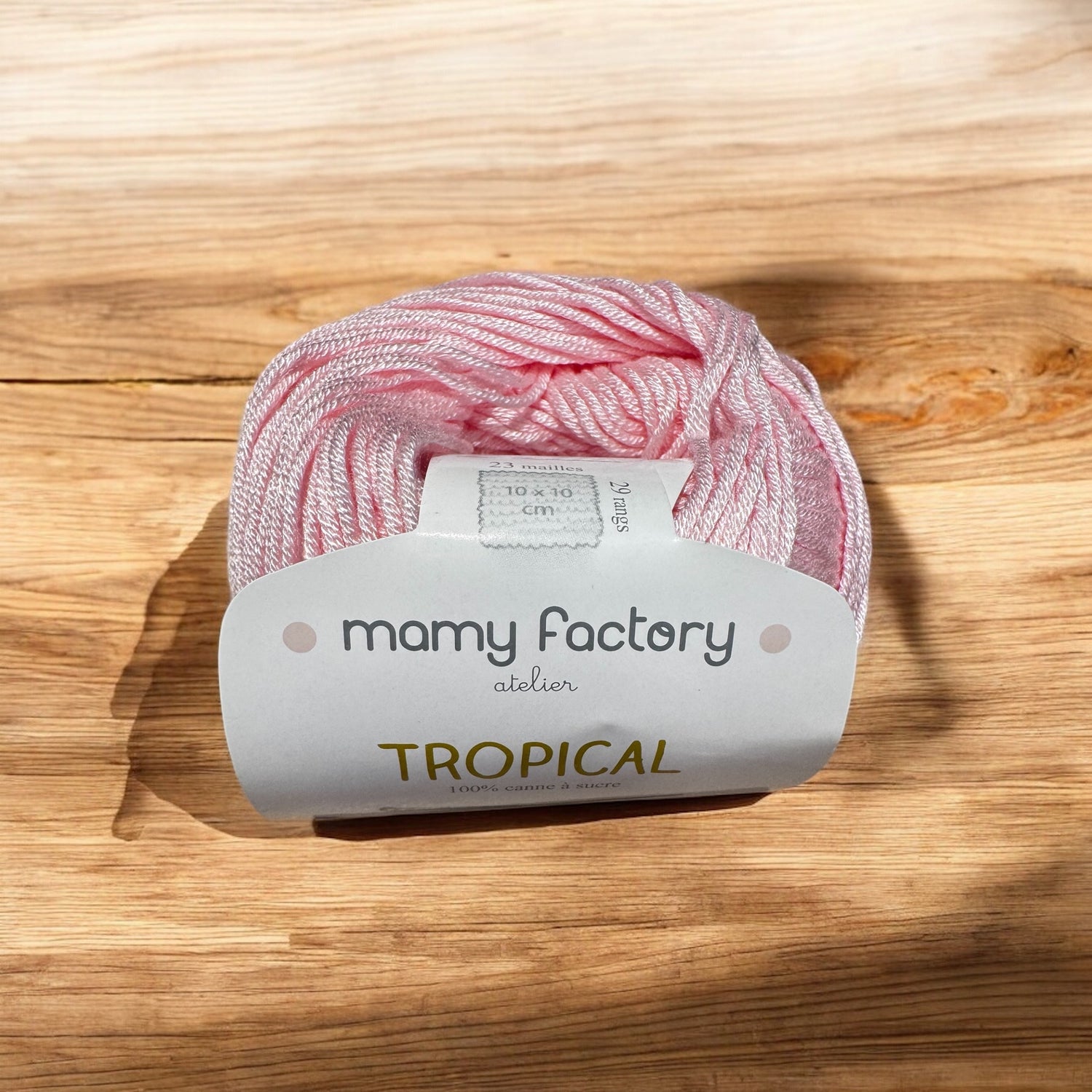 Fil Tropical – Laine vegan douce et soyeuse