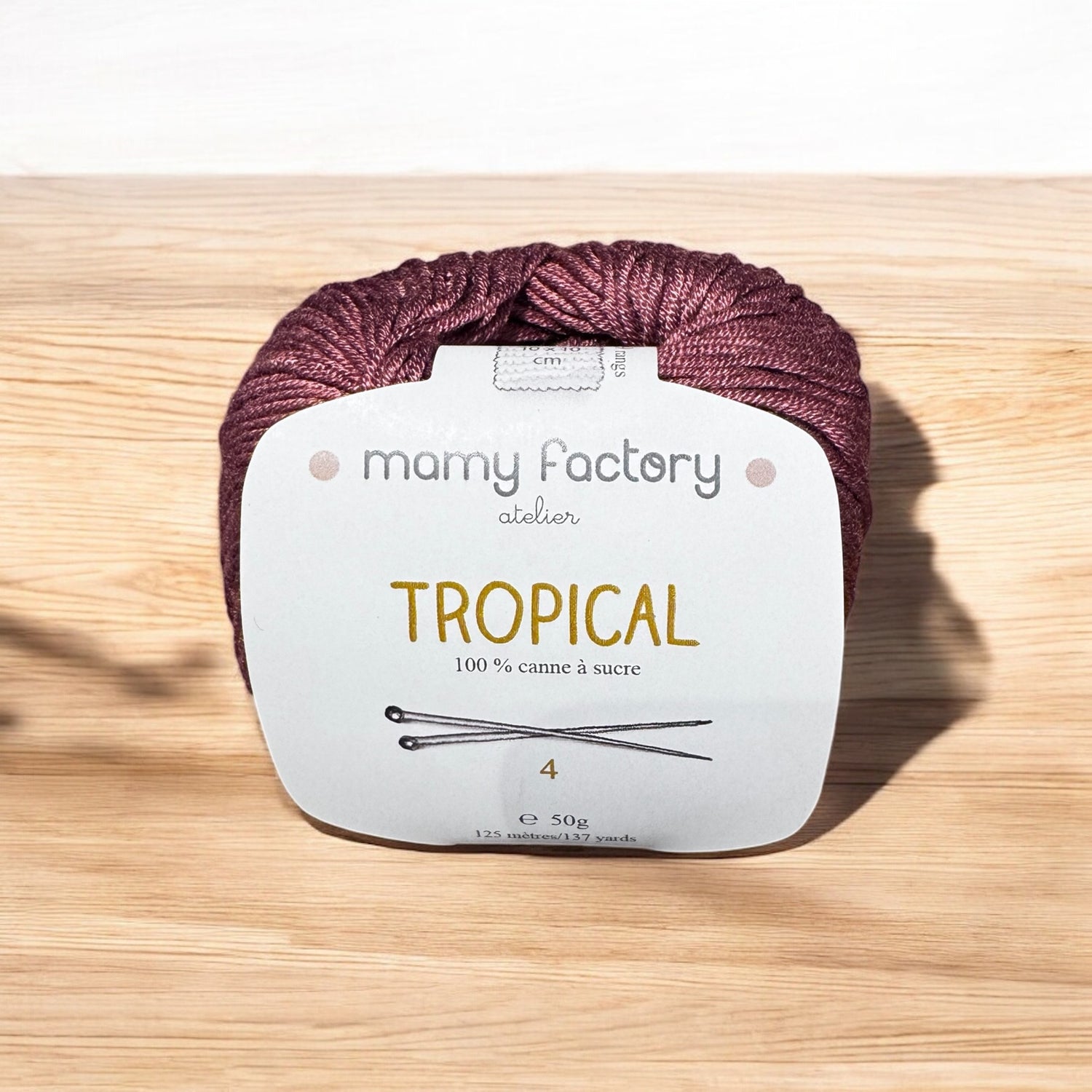 Fil Tropical – Laine vegan douce et soyeuse