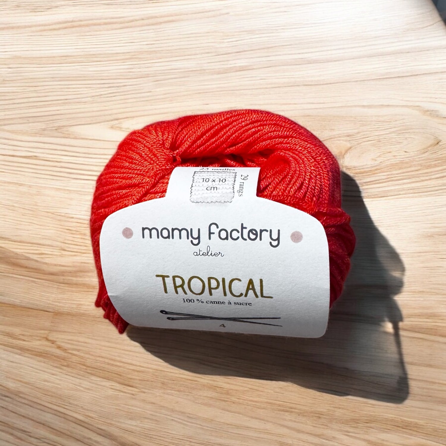 Fil Tropical – Laine vegan douce et soyeuse