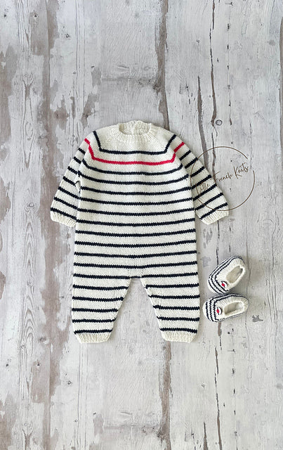 Kit de tricot – Striped Jumpsuit  - Florence Merlin