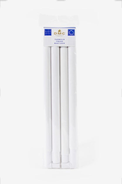 Tambour carré blanc Punch Needle 28x28 - FRAME BASTIDOR