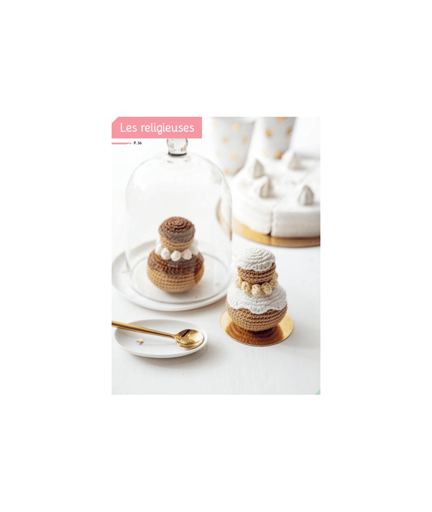 Adorable pâtisseries - Atelier Crochet