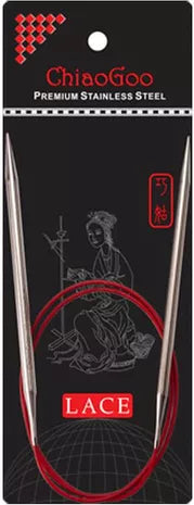 Aiguilles Fixes Red Lace 80 cm – ChiaoGoo