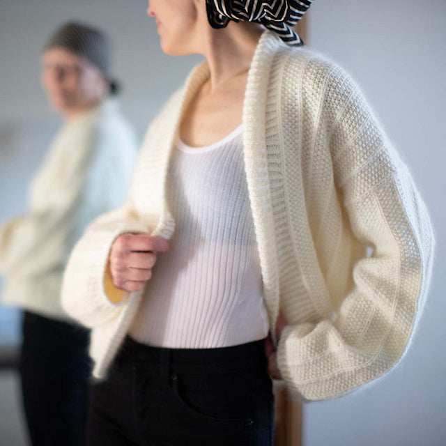 Kit de tricot Villa Wrap - Anne Ventzel