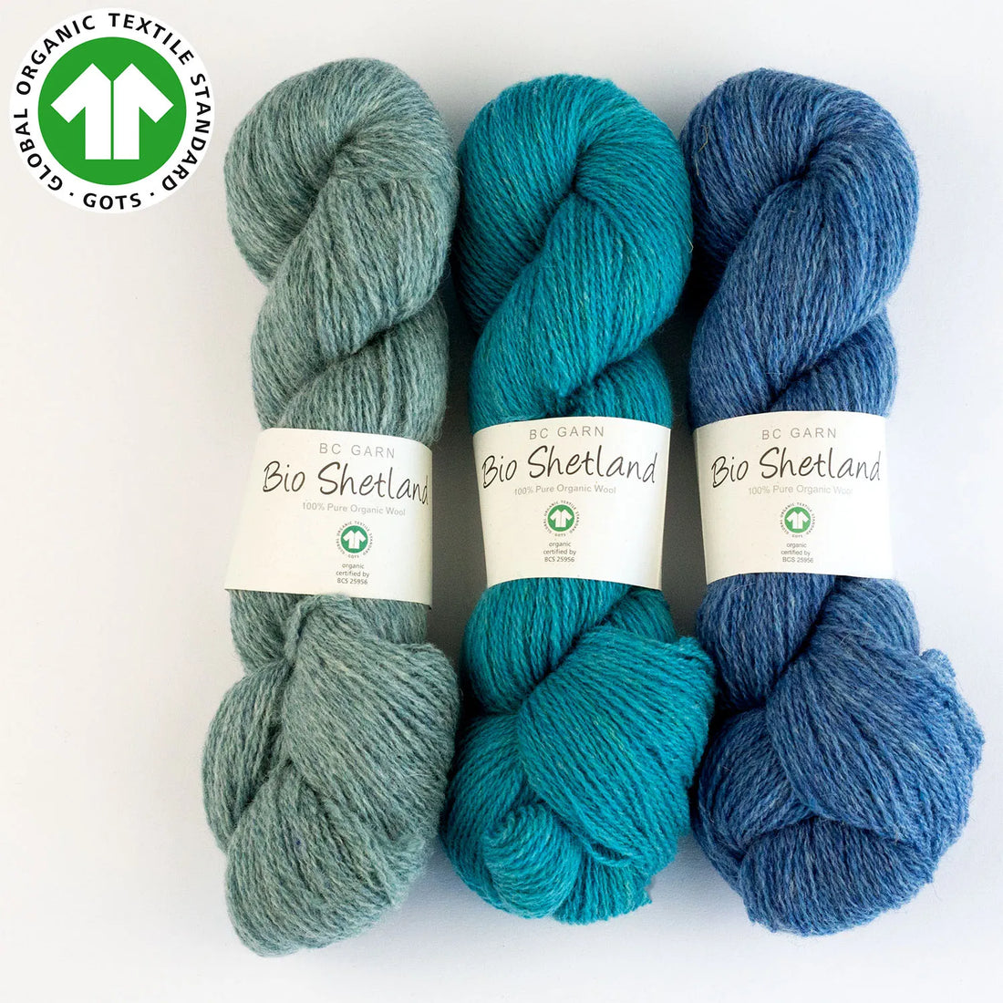 BC Garn Bio Shetland – Fil 100% laine bio - GOTS