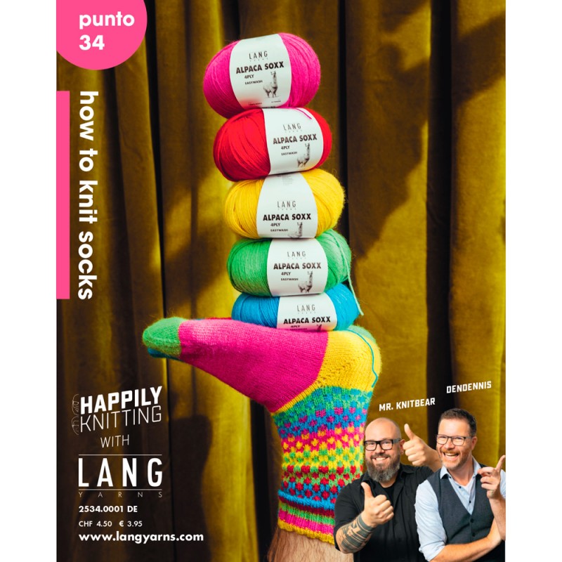 Catalogue Lang Yarns - Punto 34 - HOW TO KNIT SOCKS
