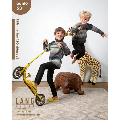 Catalogue Lang Yarns - Punto 53 - KIDS MERINO 120 DEGRADE