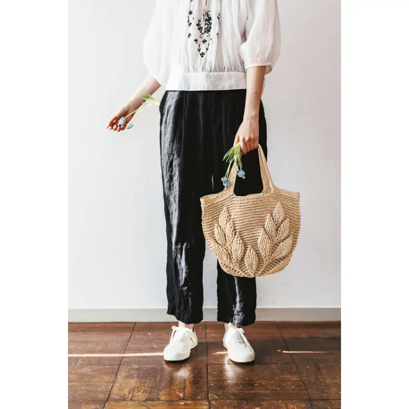 Chapeaux &amp; accessoires en raphia crocheté : 30 modèles tendance de sacs et chapeaux d’été.