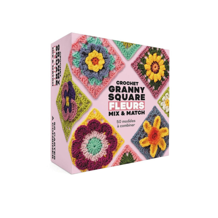 Crochet Mix &amp; Match Fleurs – 50 modèles de granny squares