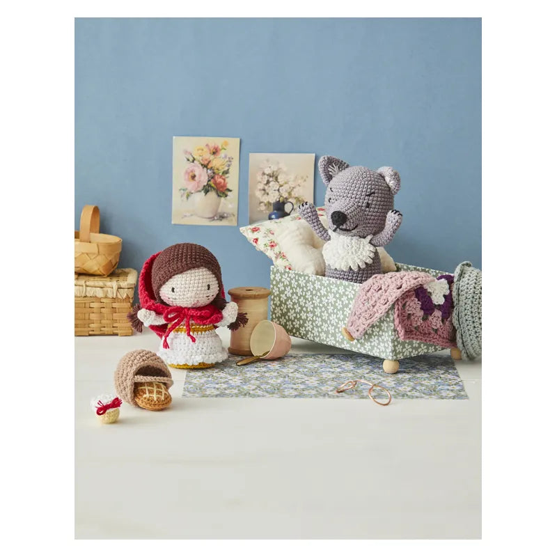 CONTES TRADITIONNELS AU CROCHET - 16 PERSONNAGES DE CONTES ILLUSTRES