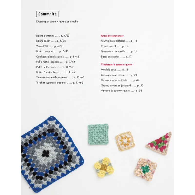 Dressing en Granny Square au crochet – Créez 10 vêtements originaux