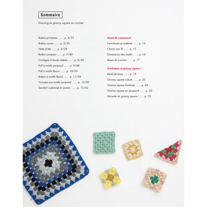 Dressing en Granny Square au crochet – Créez 10 vêtements originaux