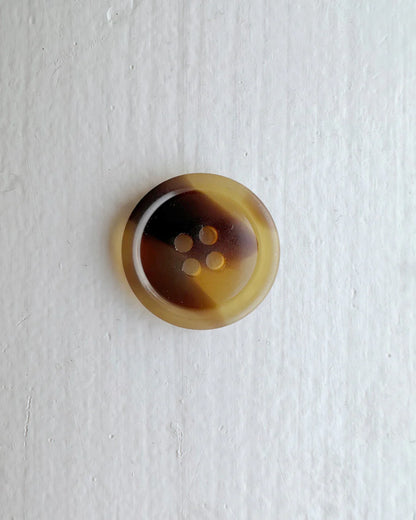 Bouton effet corne en galalithe – 15 mm, 20 mm et 25 mm