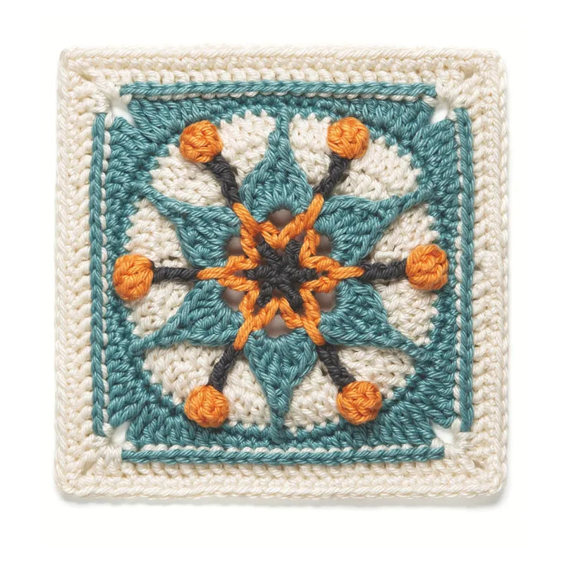 GRANNY SQUARES - 100 MOTIFS MODERNES A ASSEMBLER