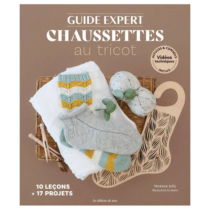 Guide expert chaussettes au tricot de Noémie Jelly @you.knit.to.learn