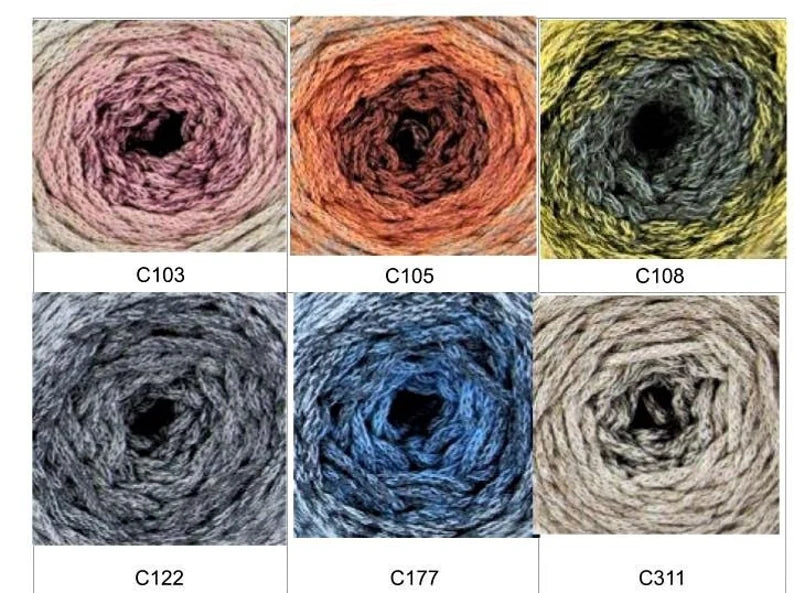 Nova Vita 4 DMC – Fil coton recyclé chiné 200 m pour décoration et accessoires