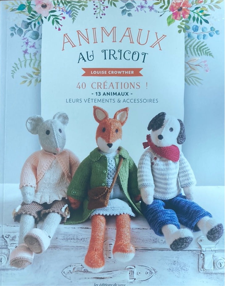 Animaux au tricot - Louise Crowther.