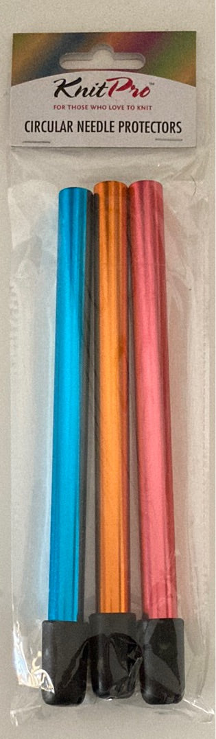 Protecteurs de Pointes d'aiguilles circulaires  Multicolores, lot de 3 - KnitPro