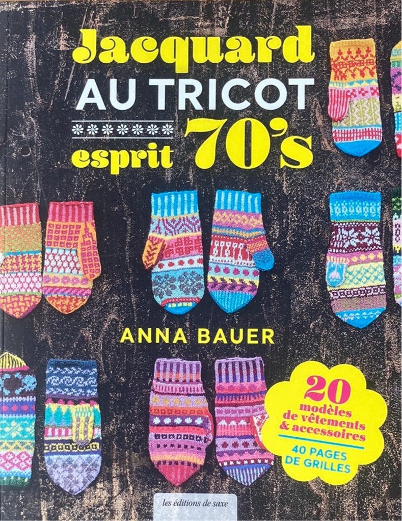 Jacquard au tricot esprit 70’s
