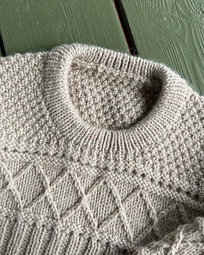 Kit de tricot Ingrid Sweater Junior - PetiteKnit
