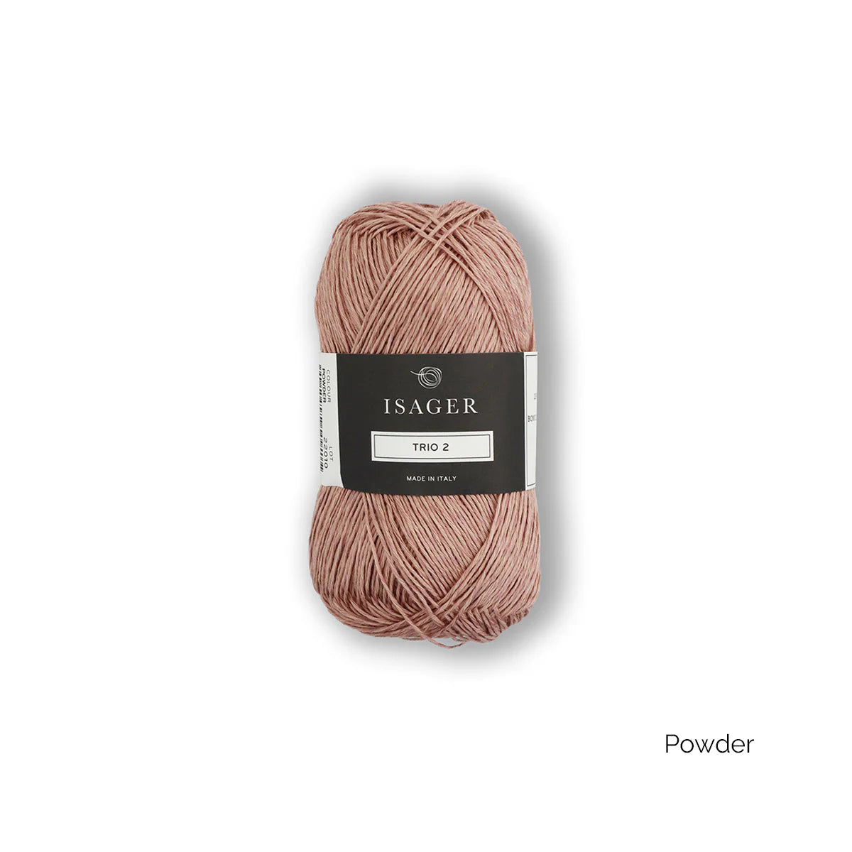 Isager Trio 2 – Fil léger d’été en lin, coton et lyocell