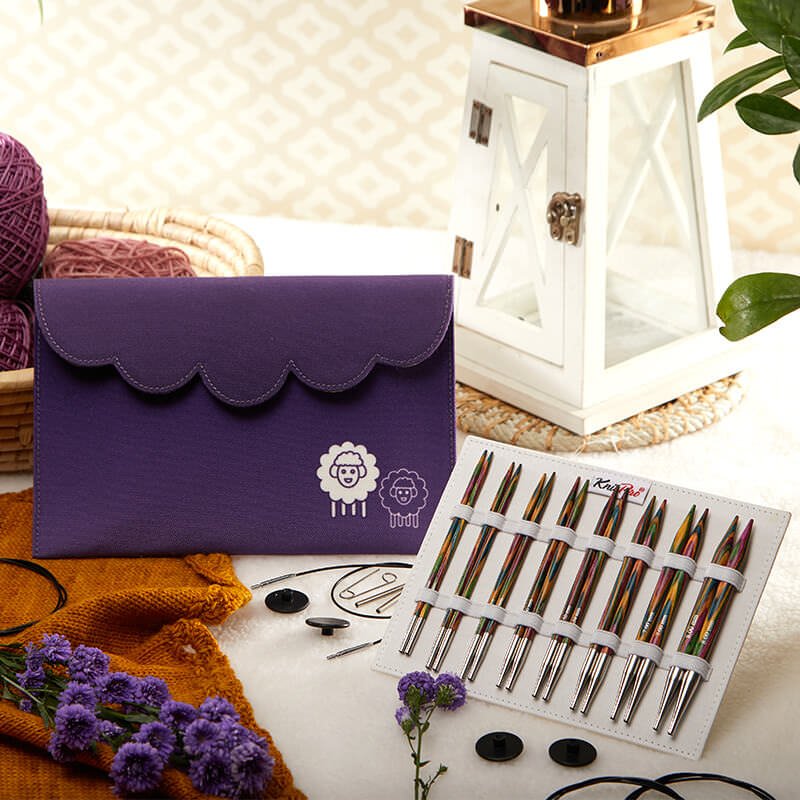 Kit complet d’aiguilles circulaires interchangeables Knit Pro Symfonie