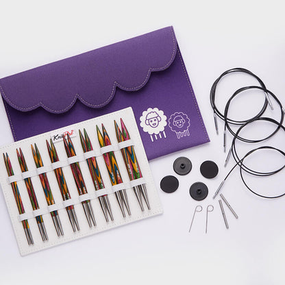 Kit complet d’aiguilles circulaires interchangeables Knit Pro Symfonie