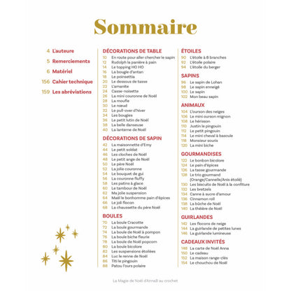 La magie de Noël d’Anna B au crochet – 72 créations enchantées
