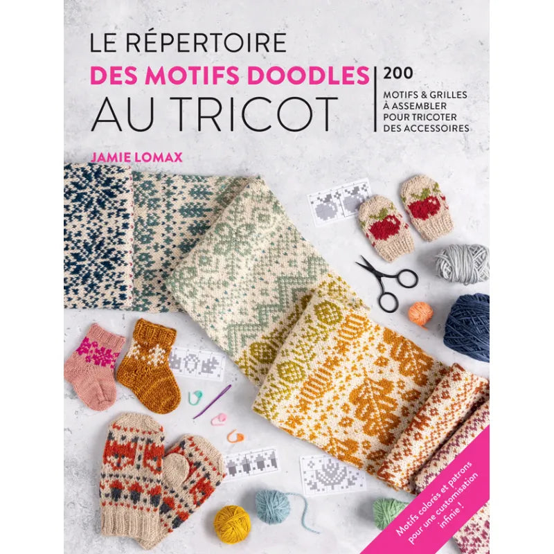 Le Répertoire des Motifs Doodles – Guide créatif de jacquard au tricot
