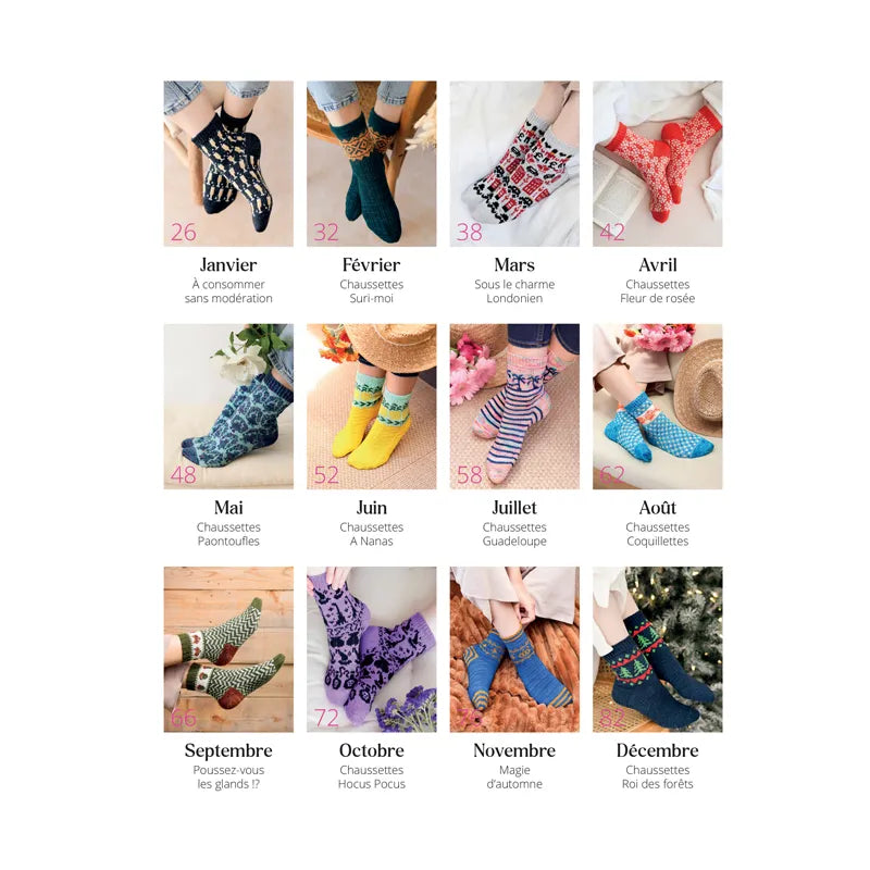 Le guide des chaussettes au tricot Jacquard de Lysandre Hourdin