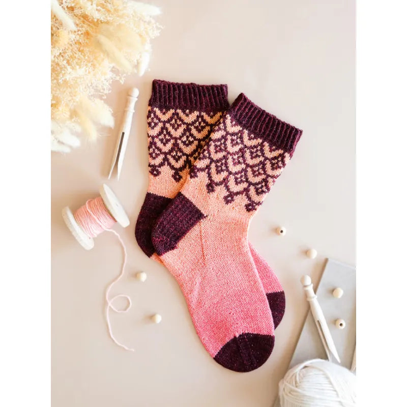 Le guide des chaussettes au tricot Jacquard de Lysandre Hourdin