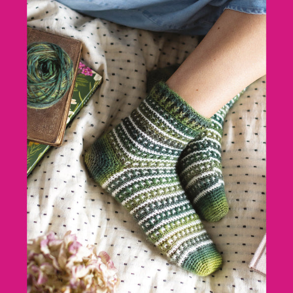 Mes chaussettes au crochet - Anna Nikipirowicz