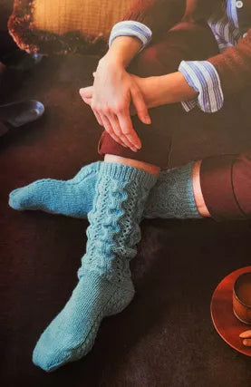 Je tricote des chaussettes confortables et tendances