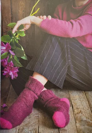 Je tricote des chaussettes confortables et tendances